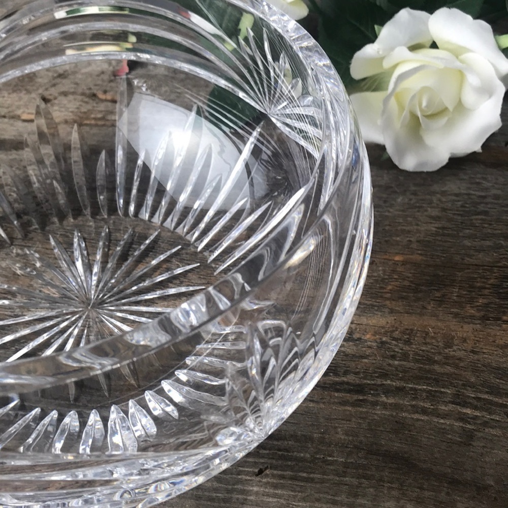 Cut Crystal Large Bowl